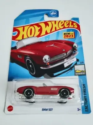 f46ba34d-1000003296-scaled-1.webp Hot Wheels 2023 Factory Fresh 2 of 5 BMW 507 red HKK77
