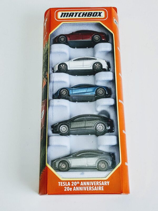 Matchbox 2024 5 packs - Tesla 20th anniversary HVT63