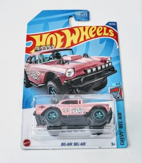 Hot Wheels 2022 Chevy Bel Air Series 5 of 5 Big-Air Bel-Air Pink
