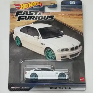 Hot Wheels 2023 Fast Furious Premium Mix C 3 of 5 BMW M3 E46 white HNW52