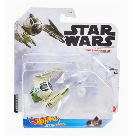 Hot Wheels 2021 Star Wars Starships  Clone Wars Yoda's Jedi Starship GWV32