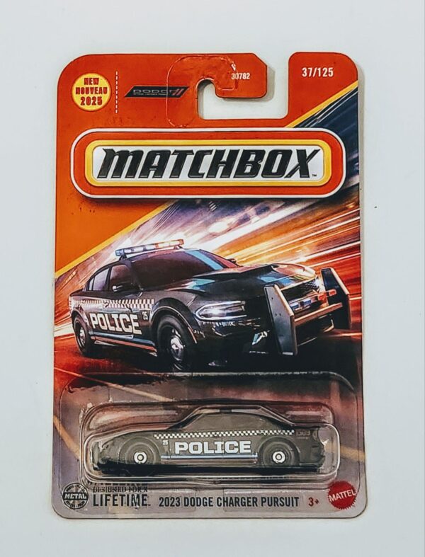 Matchbox 2025 - 2023 Dodge Charger Pursuit black JBN45