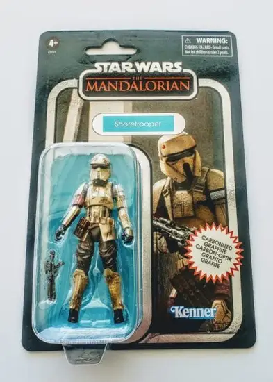 Star Wars Vintage Carbonized Collection 3.75 The Mandalorian Shore Trooper F2717