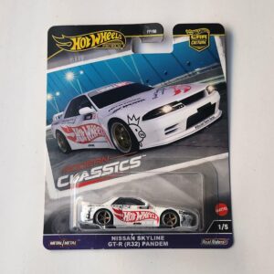 Hot wheels Premium 2024 Car Culture Modern Classics Series 3 - Nissan Skyline GT-R (R32) Pandem white