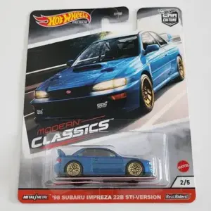 Hot Wheels 2020 Car Culture Modern Classics 1998 Subaru Impreza 22B STI-Version GJP96 Hot Wheels 2020 Car Culture Modern Classics 1998 Subaru Impreza 22B STI-Version GJP96