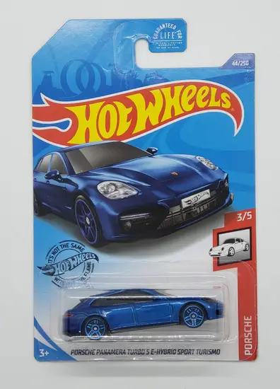 Hot Wheels 2020 Porsche Series Porsche Panamera Turbo S E-Hybrid Sport Turismo blue GHD20