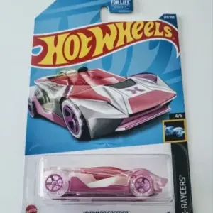 Hot Wheels 2022 X Raycers 4 of 5 HW Warp Speed pink Treasure Hunt