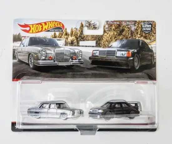 Hot Wheels 2021 Car Culture Mercedes-Benz 2 Pack Target Exclusive HBL99