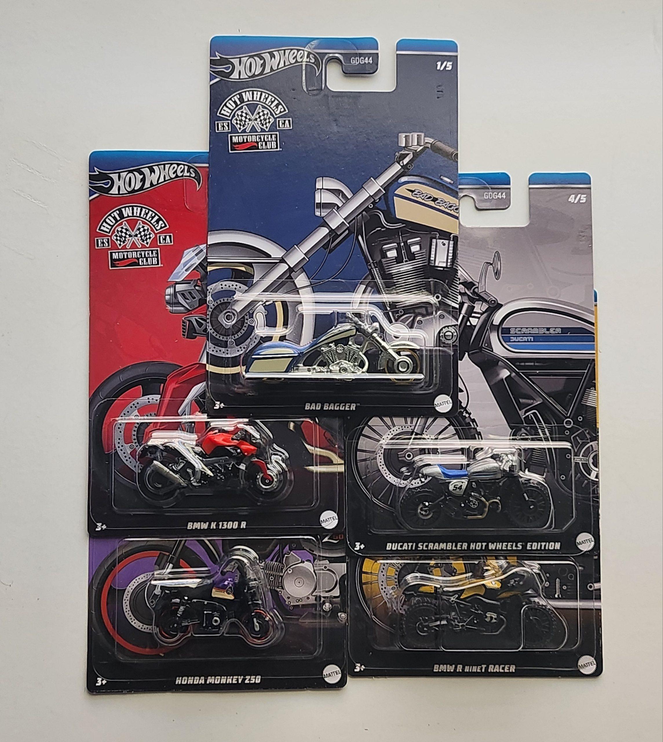 Hot wheels Silver Series 2024 Motorcycle Club Complete set of 5 GDG44-957E Hot wheels Silver Series 2024 Motorcycle Club Complete set of 5 GDG44-957E