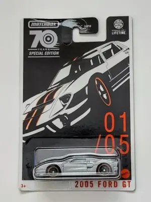 Matchbox 2023 70th anniversary special edition 1 of 5 - Ford GT HLM63