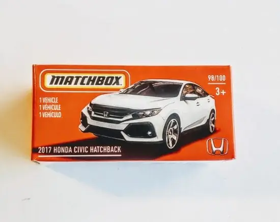 Matchbox 2021 Power Grabs 98 of 100 - 2017 Honda Civic Hatchback GXP11