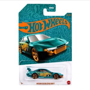 Hot Wheels 2024 56th Anniversary Series Mix 2 - Nissan Silvia (S14) Drift teal and chrome Hot Wheels 2024 56th Anniversary Series Mix 2 - Nissan Silvia (S14) Drift teal and chrome