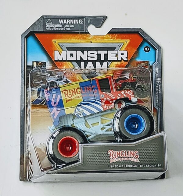 Monster jam series 39 Alternate Dimensions Ringling brothers die-cast Monster truck #20148525
