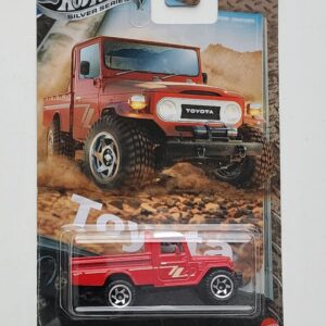 Hot Wheels Silver Series 2025 Toyota Truck Series 3-of-5 Toyota landcruiser red jcb73