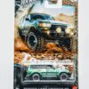 Hot wheels silver series 2025 toyota truck series 4-of-5 Toyota landcruiser green jcb74