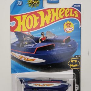 Hot wheels 2025 Batman 1966 Bat Boat blue HYW57 Hot wheels 2025 Batman 1966 Bat Boat blue HYW57