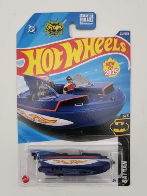 Hot wheels 2025 Batman - 1966 Bat Boat blue HYW57 Hot wheels 2025 Batman - 1966 Bat Boat blue HYW57