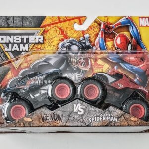 Monster Jam Marvel Series 2 Pack - Amazing Spiderman vs Venom 20152834 Monster Jam Marvel Series 2 Pack - Amazing Spiderman vs Venom 20152834