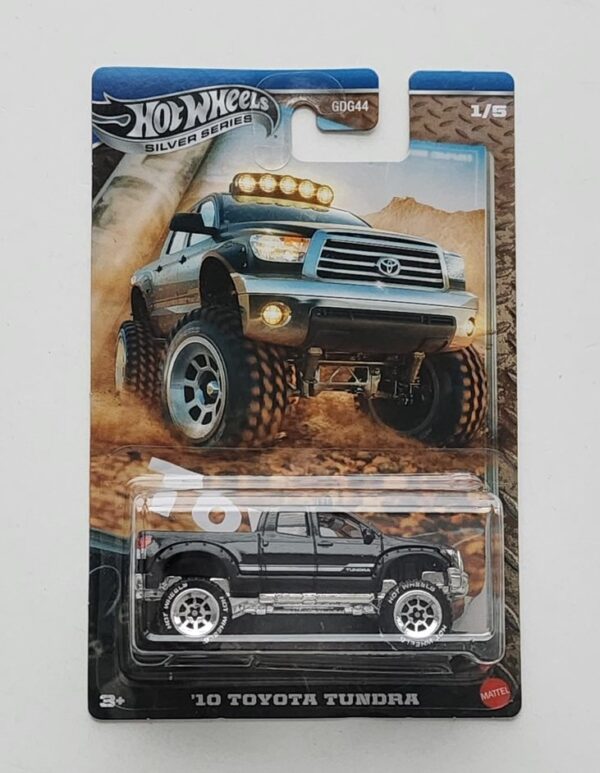 Hot wheels 2025 Silver series Toyota truck series 1 of 5 2010 Toyota Tundra black