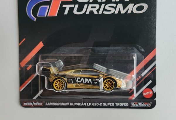 Hot wheels 2025 Pop Culture Gran Turismo the movie Lamborghini Huracan LP 620-2 Super Trofeo (Team CAPA) JBL75