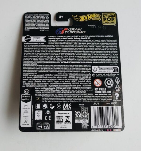 Hot wheels 2025 Pop Culture Gran Turismo the movie Lamborghini Huracan LP 620-2 Super Trofeo (Team CAPA) JBL75