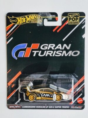 Hot Wheels 2025 Pop Culture Gran Turismo the Movie Lanborghini Huracan LP 620-2 Super Trofeo Team CAPA JBL75