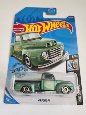 Hot Wheels 2020 Rod Squad 1949 Ford F1 GHD27 Green