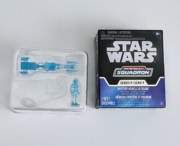 Star Wars Micro Galaxy Squadron Scout class series 9 Scout trooper w/ speeder Holo Super Chase SWJ0246-4