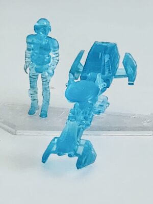 Star Wars Micro Galaxy Squadron Scout class series 9 Scout trooper w/ speeder Holo Super Chase SWJ0246-4