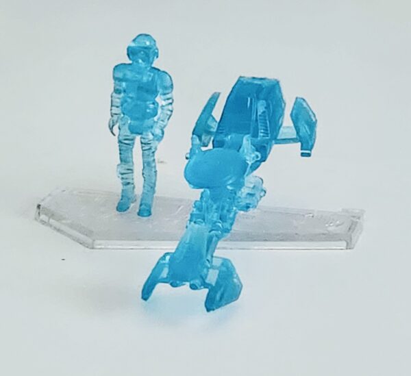 Star Wars Micro Galaxy Squadron Scout class series 9 Scout trooper w/ speeder Holo Super Chase SWJ0246-4