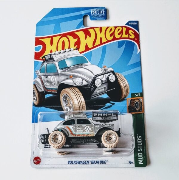 Hot Wheels 2022 Mud Studs 5 of 5 Volkswagen Baja Bug Zamac