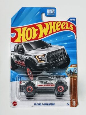 Hot wheels 2025 HW Dirt 2017 Ford F-150 Raptor Zamac