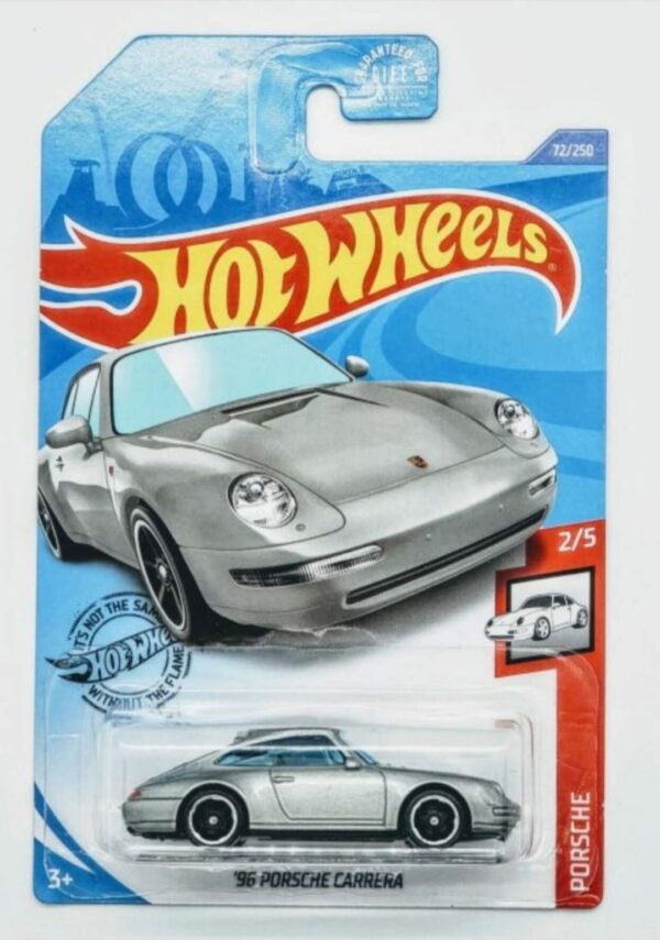 Hot Wheels 2020 Porsche Series 1996 Porsche Carrera Kroger Exclusive (gray) GHG59