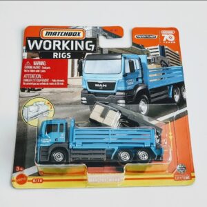 Matchbox 2023 Working Rigs 8 of 16 Man TGS MCAB blue HLM95