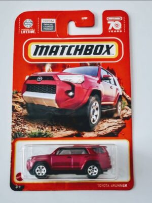 Matchbox 2023 MBX Off road Toyota 4runner red HFP09