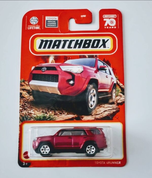 Matchbox 2023 MBX Off road Toyota 4runner red HFP09