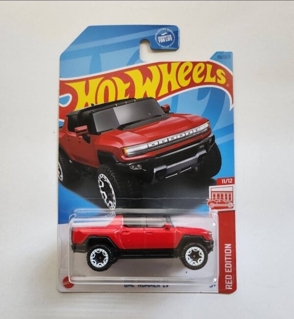 Hot Wheels 2023 Target Red Edition 11 of 12 GMC Hummer EV red HKL61