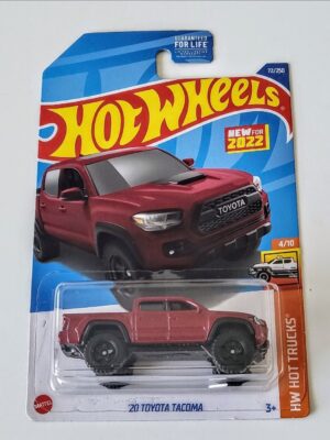 Hot Wheels 2022 HW Hot Trucks 4 of 10 - 2020 Toyota Tacoma Barcelona Red HCX56
