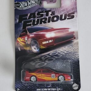 Hot wheels 2025 Fast and Furious Walmart Racing Course 2 of 5 1996 Acura Integra GSR JBY40