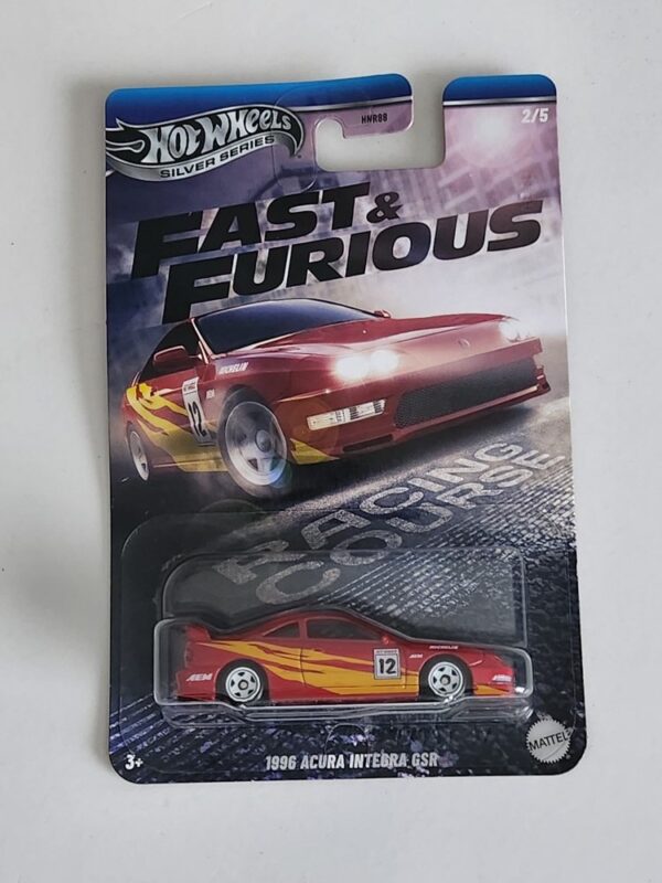 Hot wheels 2025 Fast and Furious Walmart Racing Course 2 of 5 1996 Acura Integra GSR JBY40