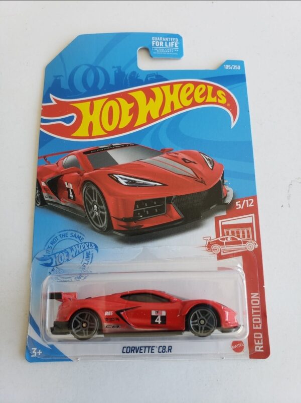 Hot Wheels 2021 Target Red Edition 5 of 12 Corvette C8.R Red GTD53