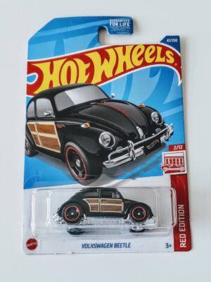 Hot Wheels 2022 Target Red Edition 2 of 12 Volkswagen Beetle black