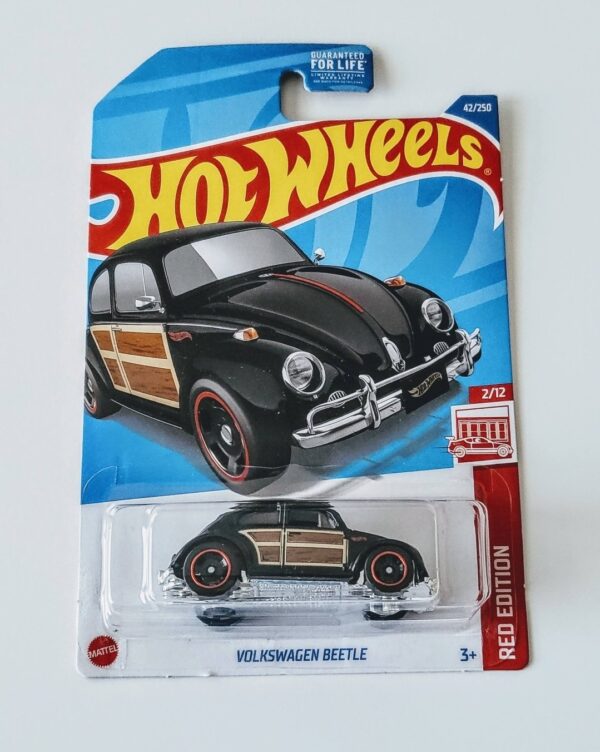 Hot Wheels 2022 Target Red Edition 2 of 12 Volkswagen Beetle black
