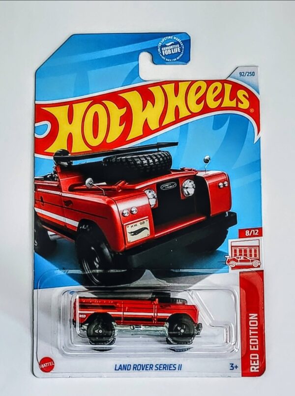Hot Wheels 2024 Target Red Edition 8 of 12 Land Rover Series II Red HTF80