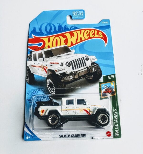 Hot Wheels 2021 HW Get Aways 2020 Jeep Gladiator ( White - Dollar General ) GTD33