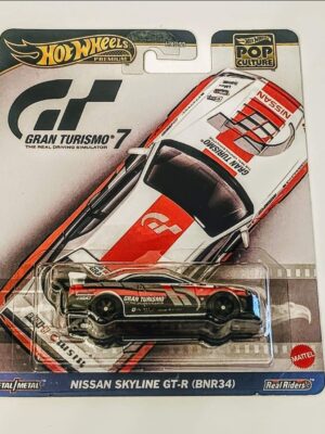 Hot wheels 2025 Pop Culture  Gran Turismo 7 Nissan Skyline GT-R (BNR34) HKC28