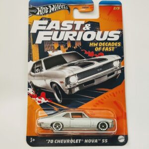 Hot wheels Fast and furious Walmart HW Decades of Fast 2 of 5 Volkswagen Jetta MK3 white