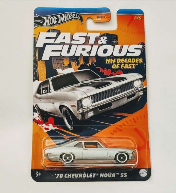 Hot wheels Fast and furious Walmart HW Decades of Fast 2 of 5 Volkswagen Jetta MK3 white