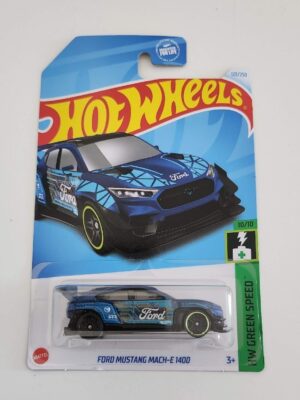 hot-wheels-2024-hw-green-speed-10-of-10-ford-mustang-mach-e-1400-blue-treasure-hunt hot-wheels-2024-hw-green-speed-10-of-10-ford-mustang-mach-e-1400-blue-treasure-hunt