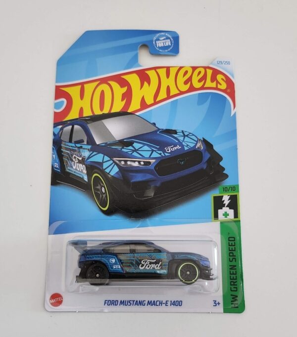 hot-wheels-2024-hw-green-speed-10-of-10-ford-mustang-mach-e-1400-blue-treasure-hunt